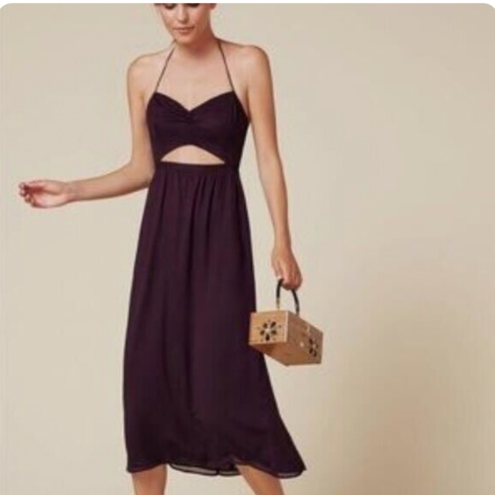 NWT Reformation Addie Dress in Fig size 2